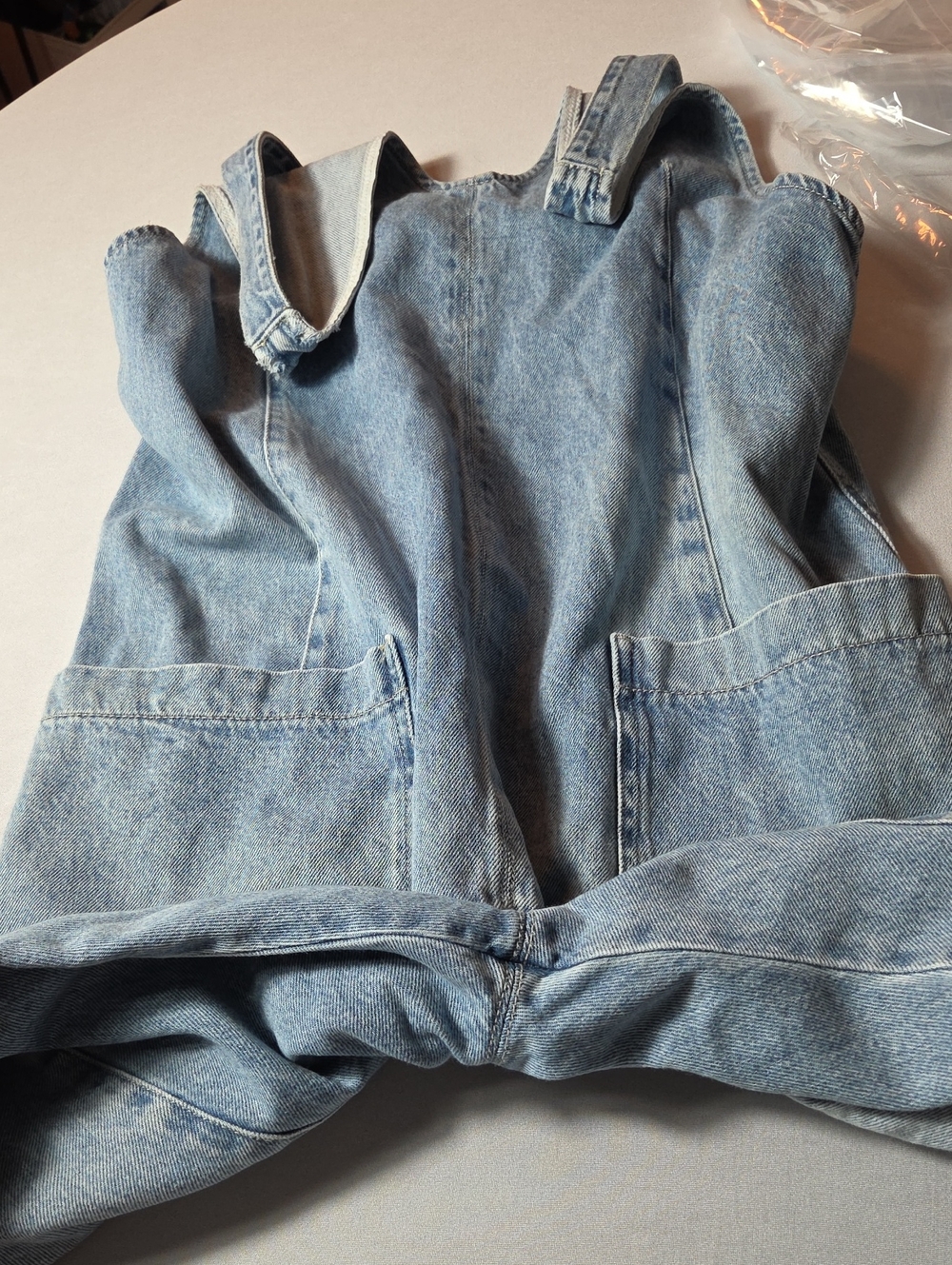We The Free 100% Cotton Capri Overalls Size S - Picture 9 of 13